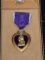 Purple Heart Medal in Case