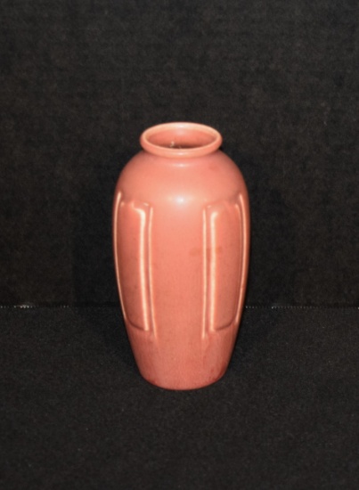 6.5" Rookwood Pink Incised Vase