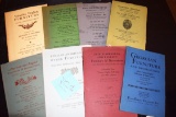 Miscellaneous Antique Booklets