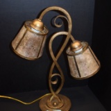 Mid-Century Style Double Lamp