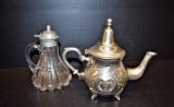 Marque Depose Theieres Koutbia Hand Hammered Teapot & Syrup