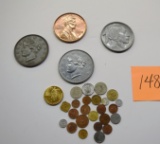 Foreign Coins & Miscellaneous