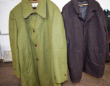 2 Men's XL Wool Coats