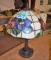 NEWER TIFFANY STYLE FLORAL TABLE LAMP 24