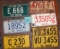 LICENSE PLATES