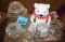 MISCELLANEOUS LOT W/ COCA COLA POLAR BEAR COOKIE JAR