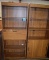 2 PARTICLE BOARD BOOKCASES