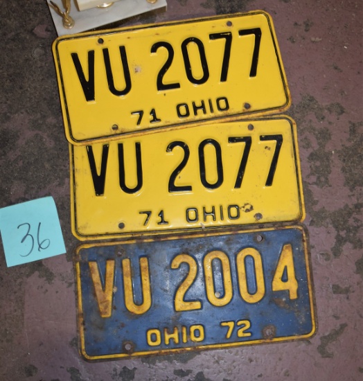 LICENSE PLATES