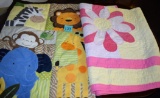 CRIB QUILT & TWIN machine made quilt