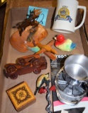MISC. LOT WITH WOODEN ITEMS