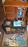 JEWELRY BOXES & MISCELLANEOUS JEWELRY