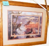 EAGLE FRAMED PRINT