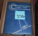 1952 CLEAR FORK PANTHER TRACKS YEARBOOK