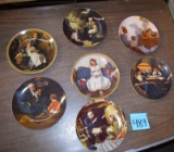 NORMAN ROCKWELL COLLECTIBLE PLATES