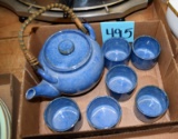 BLUE TEA SET