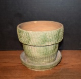 DALTON STONEWARE FLOWER POT