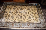 BLUE & CREAM RUG