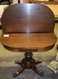 ANTIQUE VICTORIAN WALNUT GAME TABLE