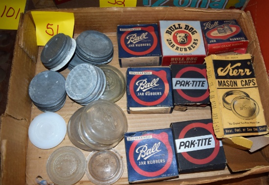 Vintage Canning Jar Lids