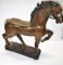 CONTEMPORARY WOODEN HORSE (20