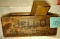 VINTAGE WOODEN JELLO CRATE