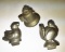 OLD PEWTER BUTTER MOLDS