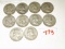 (10) Franklin Half Dollars