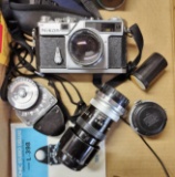 VINTAGE NIKON CAMERA AND MISC.