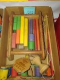 VINTAGE WOODEN TOYS