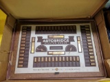 VINTAGE AUTOBRIDGE PLAYING BOARD IN ORIGINAL BOX