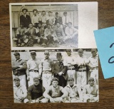 VINTAGE REAL PHOTO BASEBALL TEAM POSTCARDS (ASHLAND, OHIO)