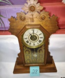 WALNUT SHELF CLOCK