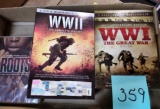 WWI, WWII & ROOTS DVDS