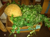 FAUX GREENERY AND BASKETS - PICK UP ONLY