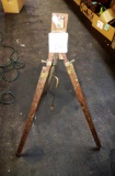 VINTAGE WOODEN TRIPOD - PICK UP ONLY