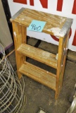 WOODEN 2 STEP LADDER -  PICK UP ONLY