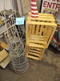 TOMATO STAKES & CRATES -  PICK UP ONLY