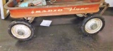 VINTAGE RADIO FLYER WAGON - WELL USED -  PICK UP ONLY