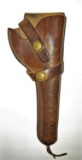 OLD LEATHER BRAUER BROS. HOLSTER - ST LOUIS