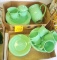 Green Oneida Dish Set PICK UP ONLY