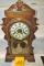 Antique Shelf Clock - Runs - PICK UP ONLY