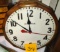 Vintage Electric Ingraham Wall Clock - Runs