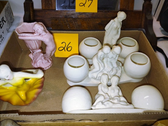 Vintage Ceramic Nude Items