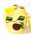 Vintage Watt Apple Cookie Jar - Nice condition