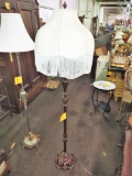 Floor Lamp with Tassel Shade PICK UP ONLY