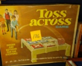 Vintage Toss Across Game in original box PICK UP ONLY