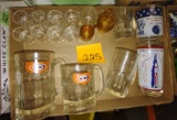 Vintage Glasses, A&W mugs, etc.