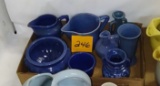 Vintage Blue Pottery