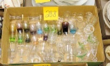 Vintage shot glasses, cordials, etc.