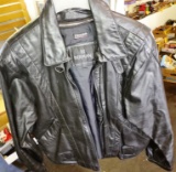 Men's Large Leather Jacket (Musty)